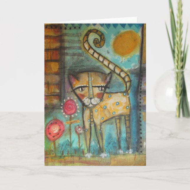 el cat 5 x 7 card (Front)