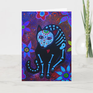 EL CAT VIII DAY LOS MUERTOS CAT CARD