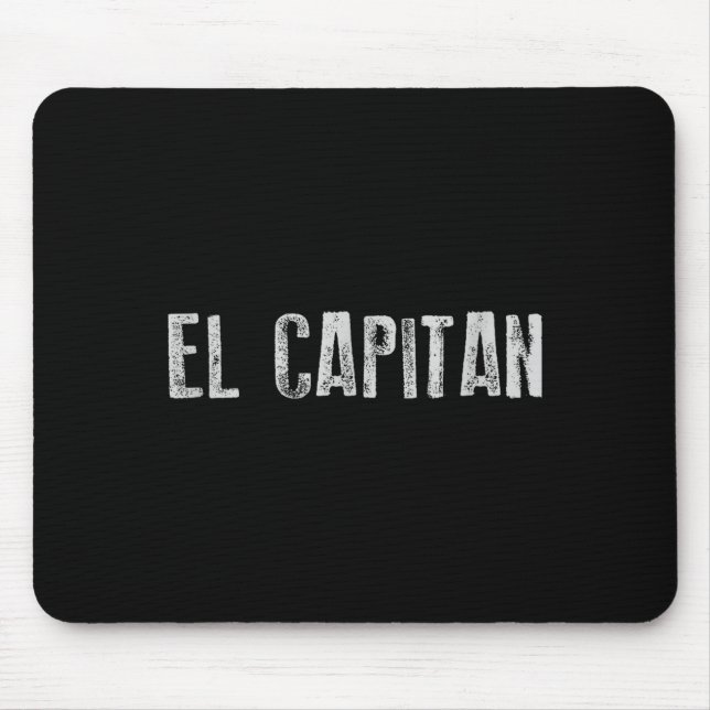 El Catan Boating Captain  Mouse Mat (Front)