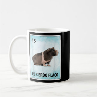 El Cerdo Flaco Mexican Skinny Pig Cards Coffee Mug