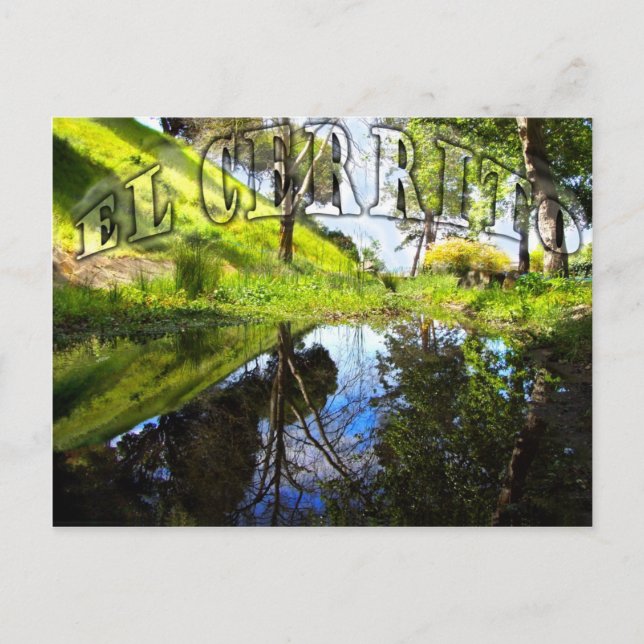 El Cerrito, California - postcard (Front)