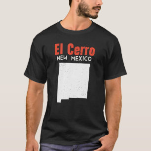 El Cerro Mission Usa State America Travel New Mexi T-Shirt