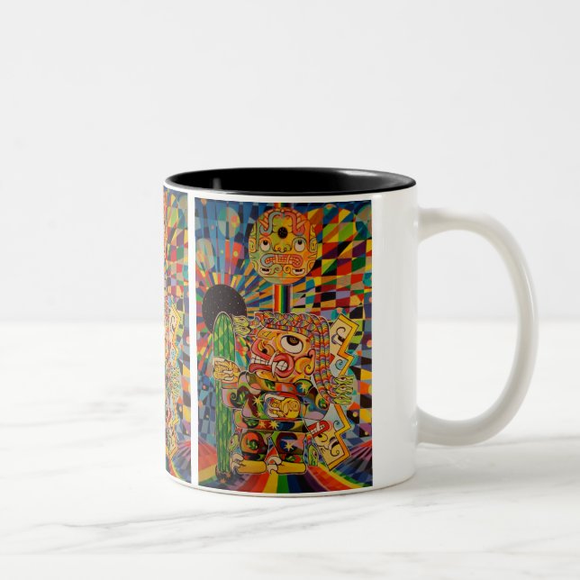 El Chaman, El Chaman, El Chaman Two-Tone Coffee Mug (Right)