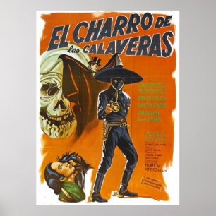 El Charro De Las Calaveras Poster