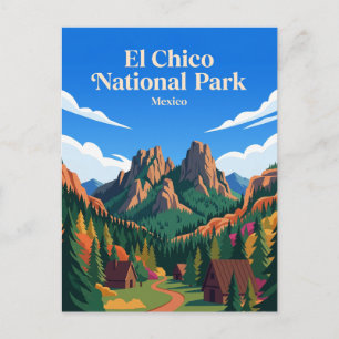 El Chico National Park Mexico Postcard