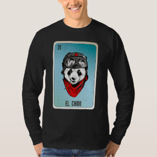 El Chido Mexican Slang Lottery Bingo Cards T-Shirt