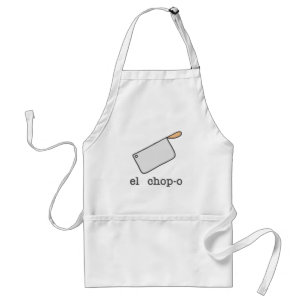 El Chop-o Funny Standard Apron