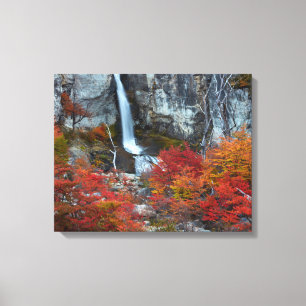 El Chorrillo Waterfall   Patagonia, Argentina Canvas Print