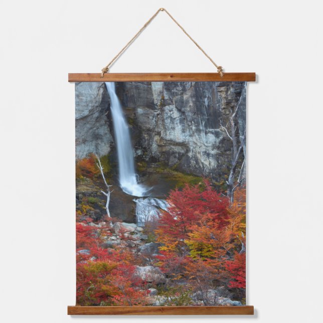 El Chorrillo Waterfall | Patagonia, Argentina Hanging Tapestry (Front)