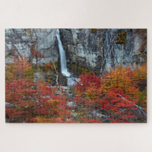 El Chorrillo Waterfall   Patagonia, Argentina Jigsaw Puzzle