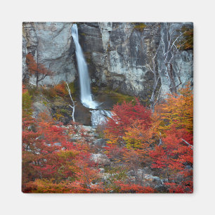 El Chorrillo Waterfall   Patagonia, Argentina Magnet