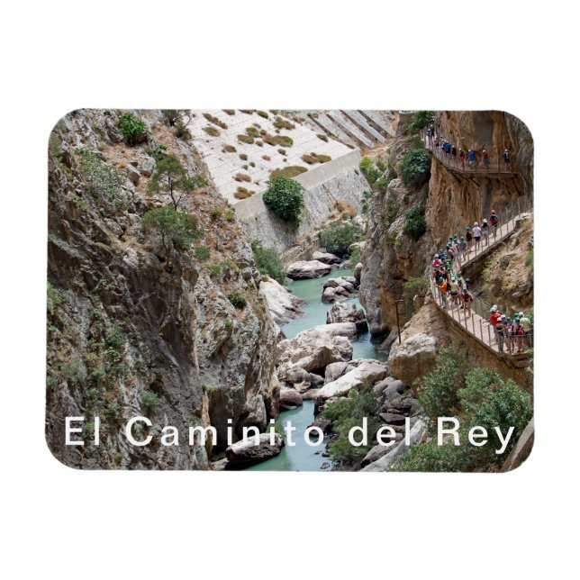 El Chorro - El Caminito del Rey. View 1. Magnet (Horizontal)