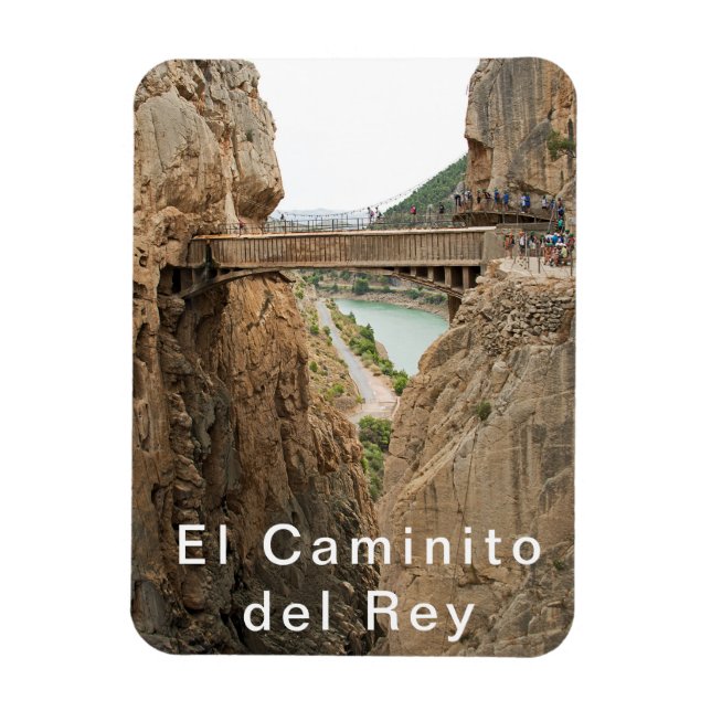 El Chorro - El Caminito del Rey. View 6. Magnet (Vertical)
