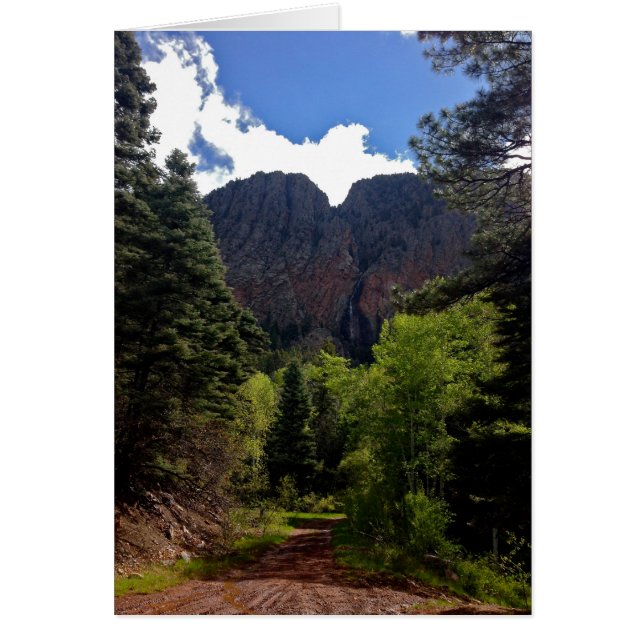 El Chorro Waterfall in the Brazos. New Mexico (Front)