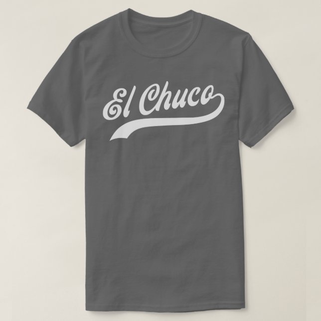 EL CHUCO El Paso TX Classic Baseball Style Design  T-Shirt (Design Front)
