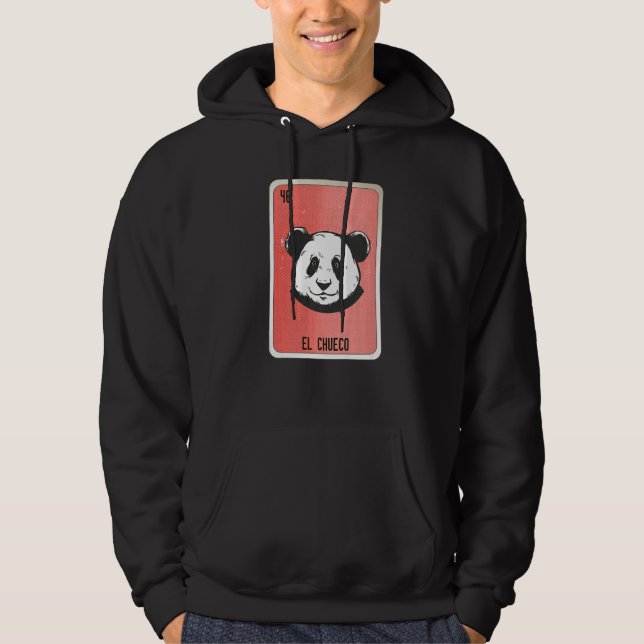 El Chueco Mexican Slang Lottery Bingo Cards  1 Hoodie (Front)