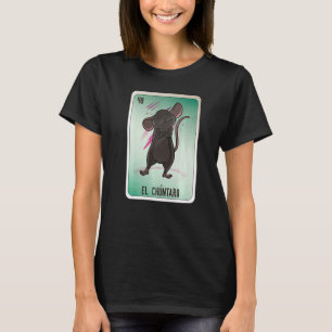 El Chuntaro Mexican Slang Lottery Bingo Cards   T-Shirt