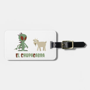 El Chupacabra Luggage Tag