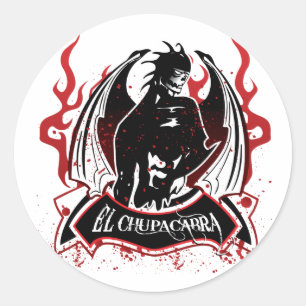 El Chupacabra - The Goat Sucker Classic Round Sticker