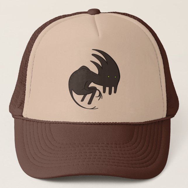 El Chupacabra Trucker Hat (Front)