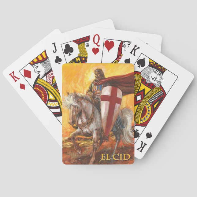 El Cid V2 design playing cards (Back)