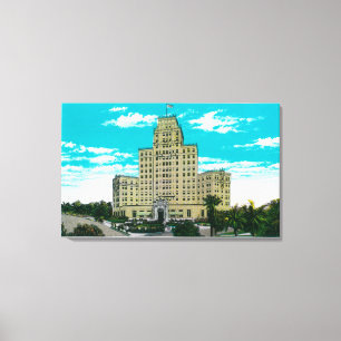 El Cortez Hotel in San Diego, CASan Diego, CA Canvas Print