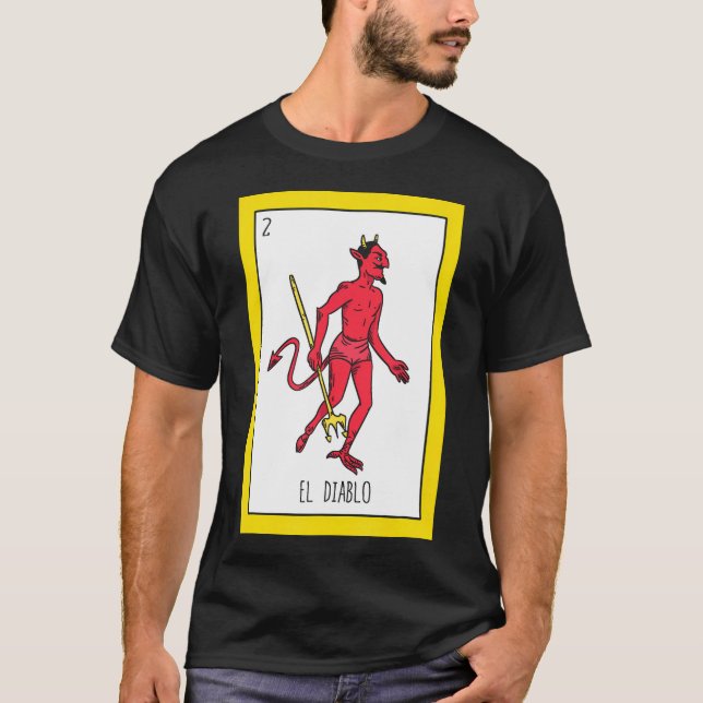 El Diablo Card T-Shirt (Front)