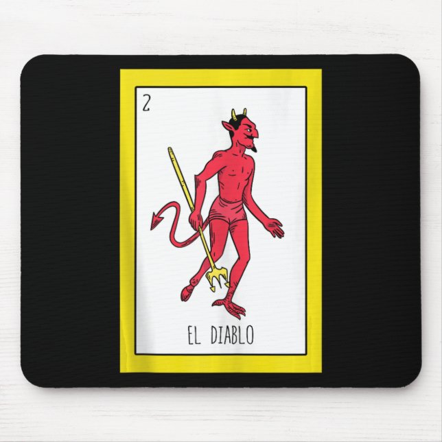 El Diablo Card Tank Top  Mouse Mat (Front)