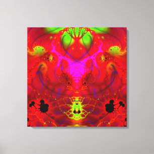 El Diablo: The Devil  Wrapped Canvas Print