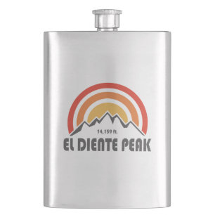 El Diente Peak Hip Flask