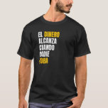El Dinero Alcanza Cuando Nadie Roba, Nayib Bukele T-Shirt<br><div class="desc">El Dinero Alcanza Cuando Nadie Roba, Nayib Bukele</div>