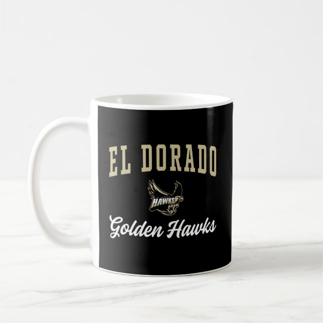 El Dorado High School Golden Hawks C3 Coffee Mug (Left)
