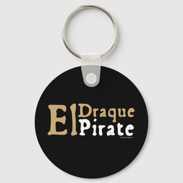 El Draque: Pirate Key Ring (Front)