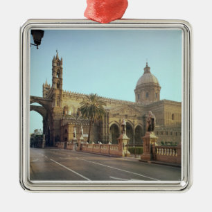 El Duomo, founded by Walter, Archbishop of Palermo Metal Tree Decoration
