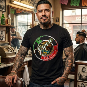 El Esposo Mas Chingon Mexican Mexico Print pride T-Shirt