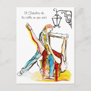 El Farolito Tango Postcard