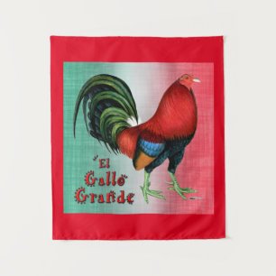 El Gallo Grande Tapestry