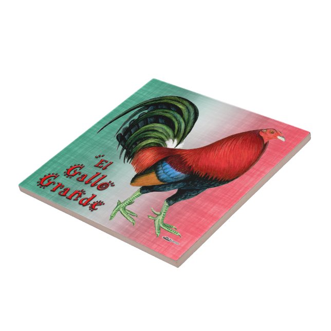 El Gallo Grande Tile (Side)