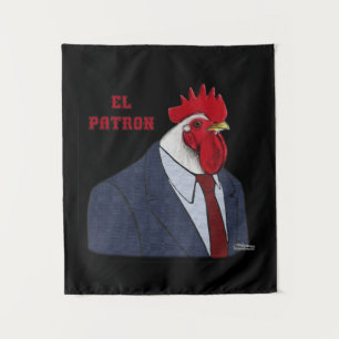 El Gallo Patron Tapestry
