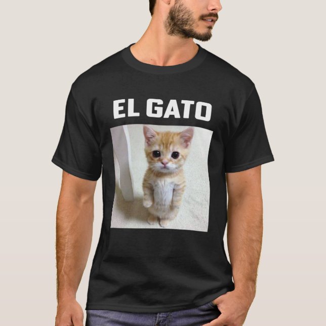 El Gato Meme Cat T-Shirt (Front)