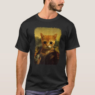 el gato Meme historical funny Cute Cat with gun Pr T-Shirt