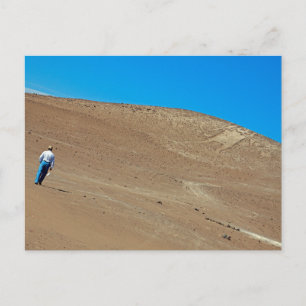 El Gigante geoglyph, Chile Postcard