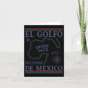 El Golfo De México Card