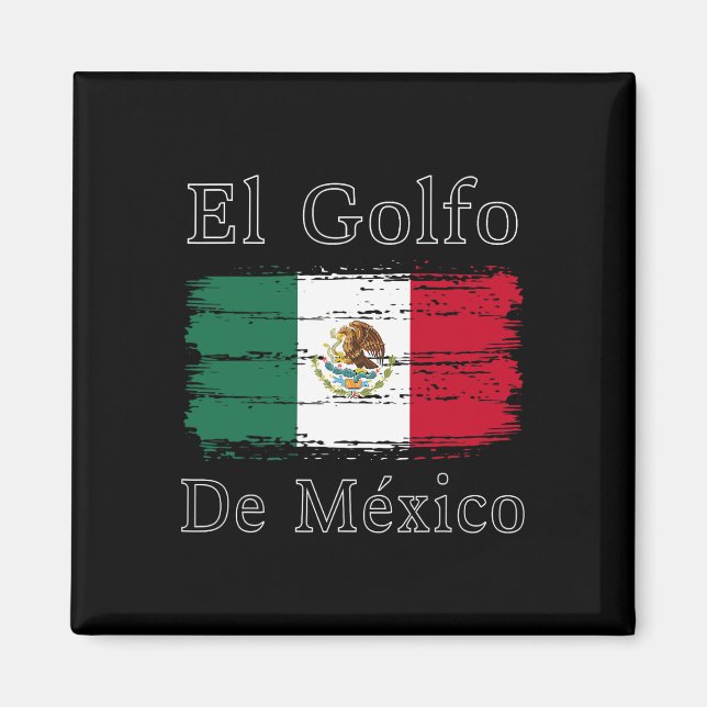 El Golfo De Mexico Dolphin  Magnet (Front)