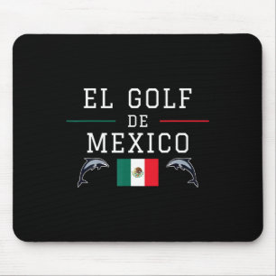 El Golfo De México Vintage Gulf Of Mexico Flag  Mouse Mat