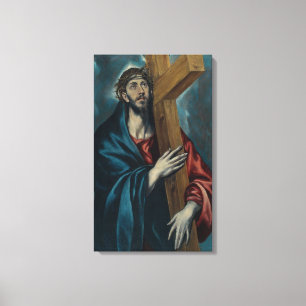 El Greco - Christ Carrying the Cross Canvas Print