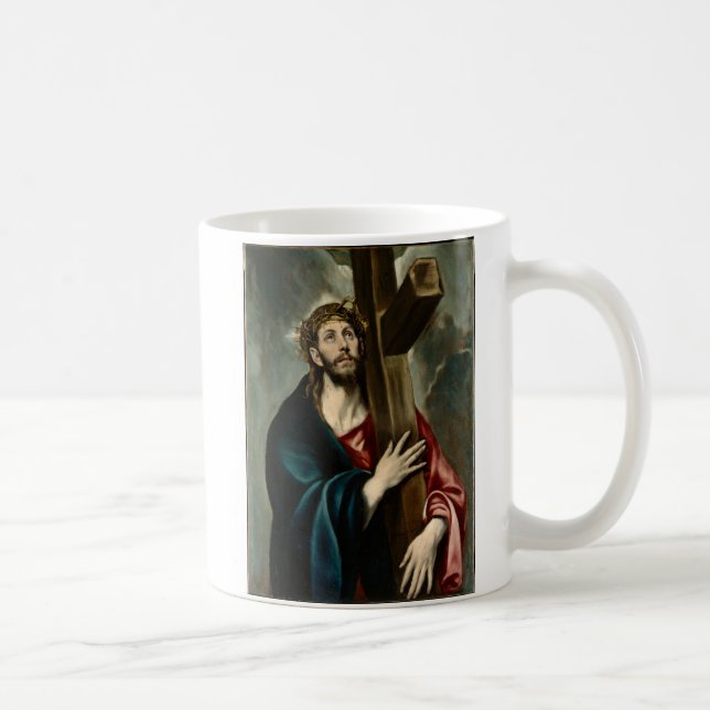 El Greco - Christ Carrying The Cross Coffee Mug (Right)