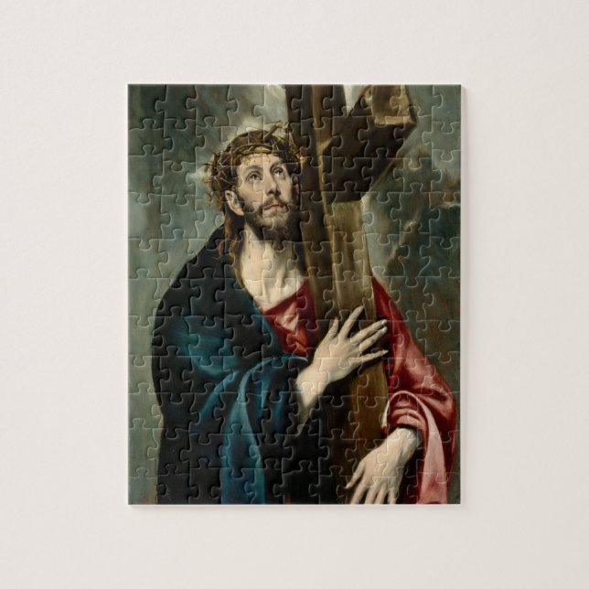 El Greco - Christ Carrying The Cross Jigsaw Puzzle (Vertical)