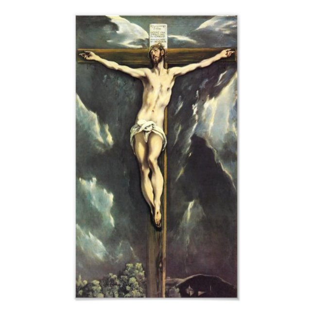 El Greco Christ On The Cross Photo Print (Front)