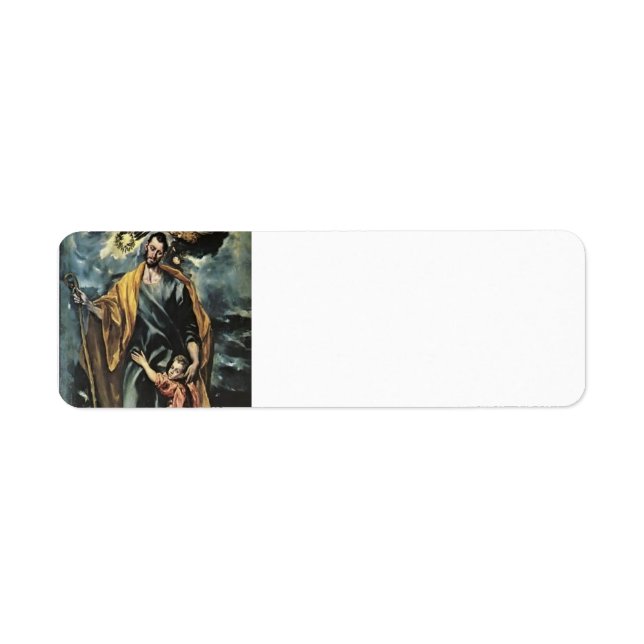 El Greco- St. Joseph and the Christ Child (Front)